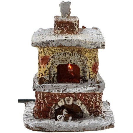Forno in resina funzionante cm 9x6x11 h. Mondo Presepi