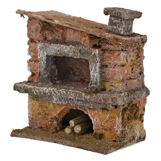 Horno para belén de 7x4x7 cm de altura para figuras de 6 cm
