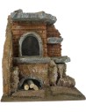 Horno para belén de 24x20x26,5 cm de altura para figuras de 20
