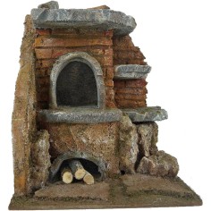 Horno para belén de 29x24x39 cm de altura para figuras de 30 cm Mondo