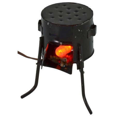 Low voltage 3.5v low voltage fire effect led brazier stove Ø