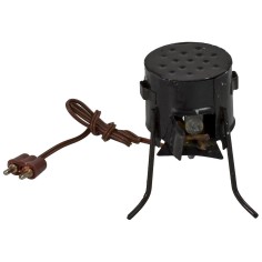 Stufa braciere a led tremolante effetto fuoco a bassa tensione