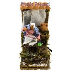 Guirnalda en movimiento cm 10 Mundo Pesebres