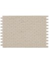 Pavimento modulare a mattoni cm 30x20x1 h neutro