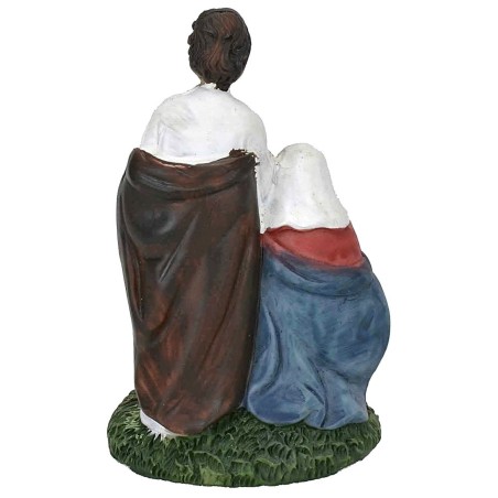 Natività in resina cm 4,2x4,2x6,7 h