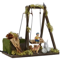 Child on Altalena in series movement 10 cm 2