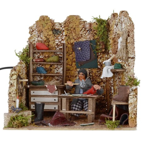 Zapatero en movimiento 10 cm