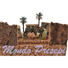 Camel driver with camels on the way 2