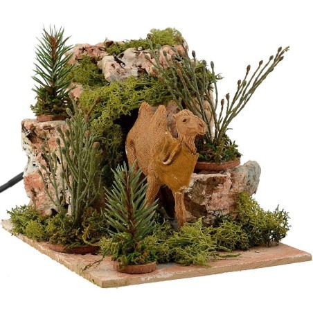 Camel in motion Landi for statues 10 cm