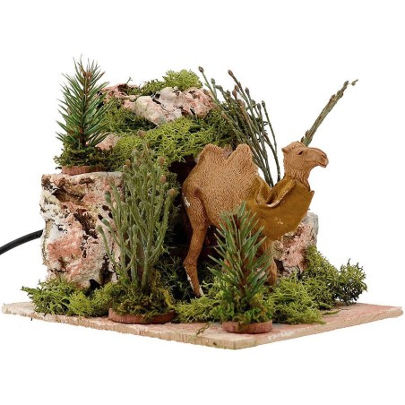 Cammello in movimento Landi per statue 10 cm Mondo Presepi