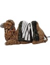 Camel lying in motion moves its head for statues 30 cm