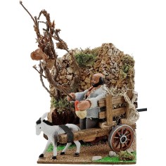 Carretero 8 cm en movimiento cm 17x11x15 h. 2