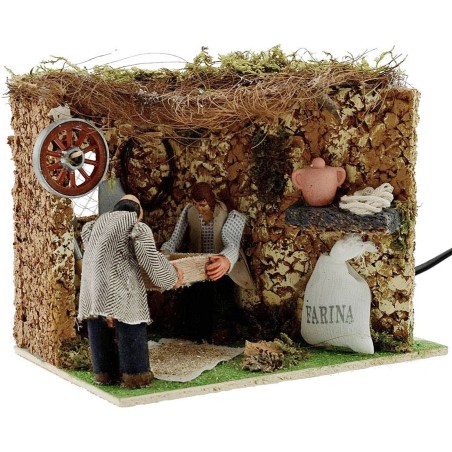 Cerniatori 8 cm al setaccio in movimento cm 17x11x13 h. Mondo