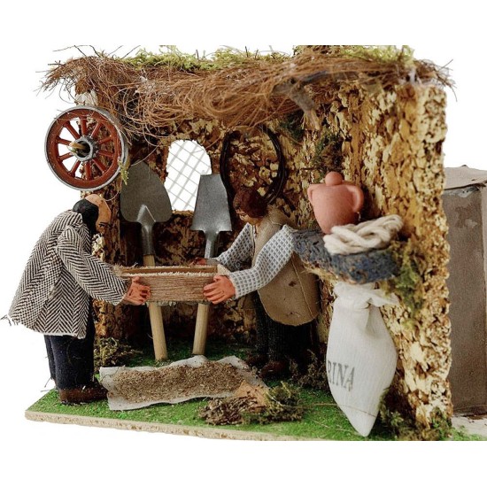 Cernidores de 10 cm en el tamiz en movimiento de 20x18x15 cm h. Mundo