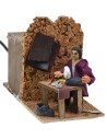 Ciabattino seduto in movimento serie 10 cm Mondo Presepi