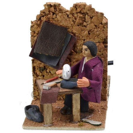 Cobbler sitting in motion 10 cm series