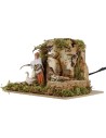 Campesina Landi con gansos en movimiento 10 cm
