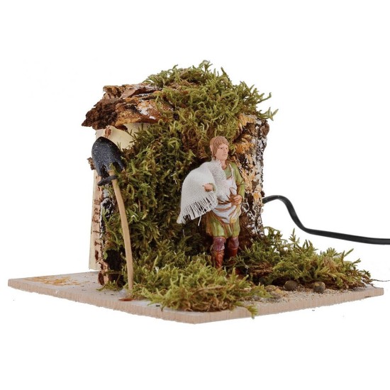 Farmer Landi who sows in motion 10 cm