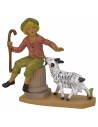 10 Cm Shepherd with sheep lux