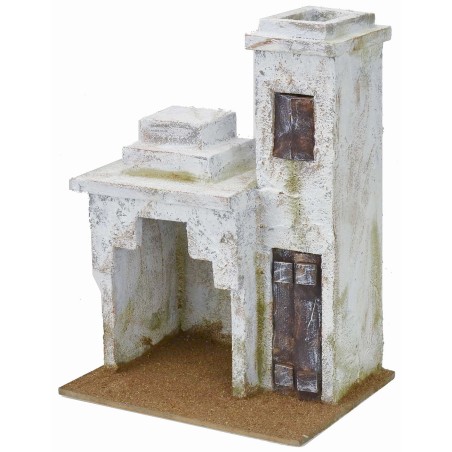 Casa árabe con tienda cm 29x19,5x28,5 h Mundo