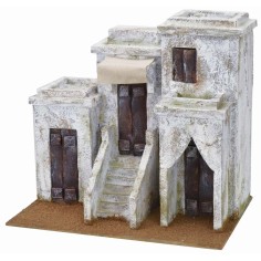 Arab palace with staircase and dome cm 29,5x19, 5x26, 5 h 2