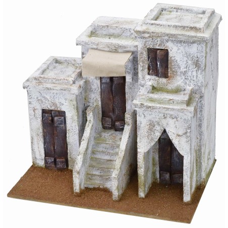 Palazzo arabo con scalinata e cupola cm 29,5x19,5x26,5 h Mondo
