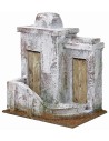Casa araba con scalinata cm 11,5x8,5x12,5 h Mondo Presepi