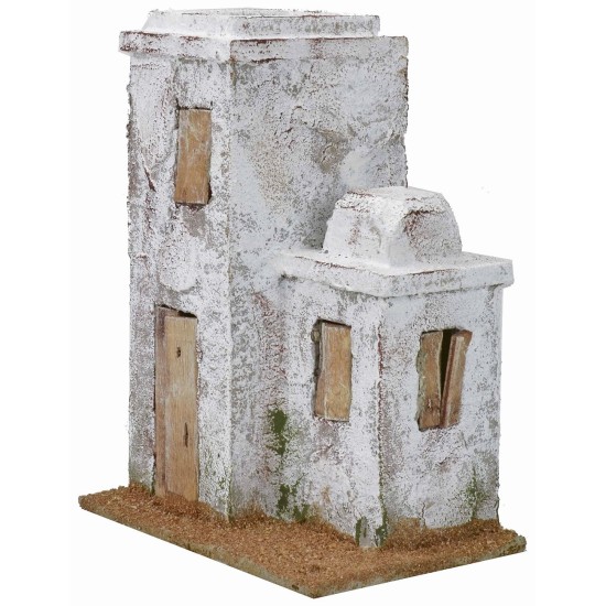 Casa araba doppia cm 11,5x8,5x16 h Mondo Presepi