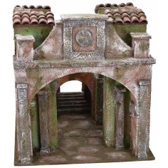 Palace with cloister internal cm 29x39x30 h