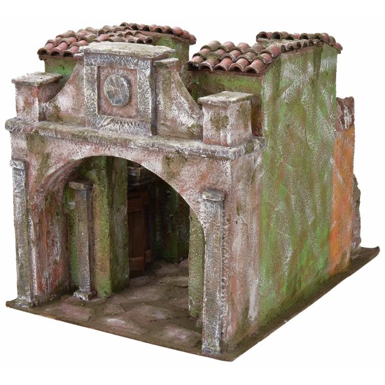 Palacio con claustro interno cm 29x39x30 h Mundo Pesebres