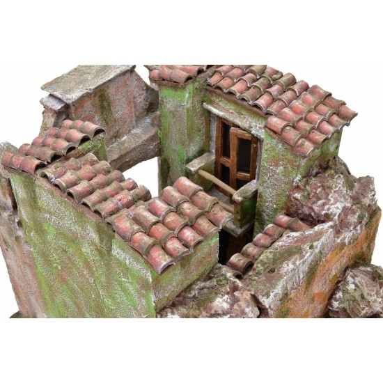 Palacio con claustro interno cm 29x39x30 h Mundo Pesebres