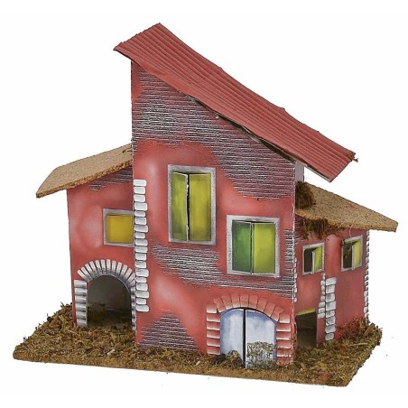 Set 3 casette colorate per presepe