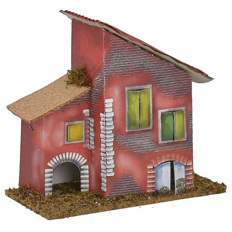 Set 3 casette colorate per presepe