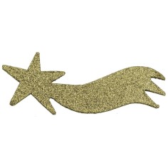 Estrella cometa oro cm 22,5x9 h Mundo Pesebres 2