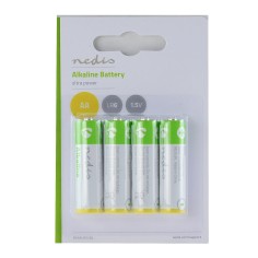 Set 4 Batterie stilo super alkaline AA 1,5v. 