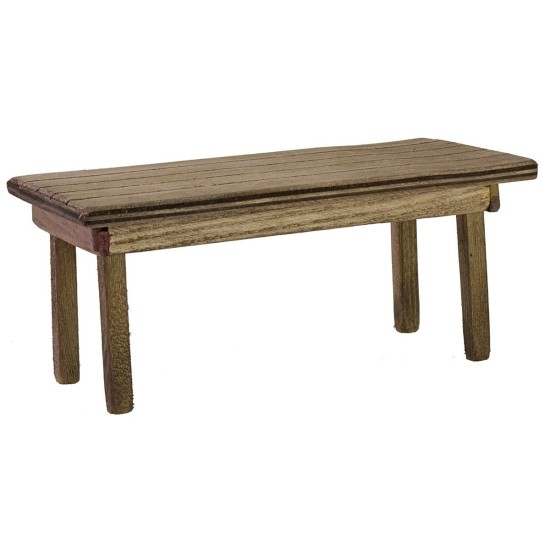 Wooden table 10x5x4.5 cm h. recommended for statues 10 cm h
