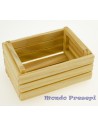 Cassetta in legno cm 5X3,8X2,1 h.
