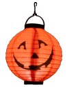 Round illuminated paper lantern for Halloween ø 20 cm