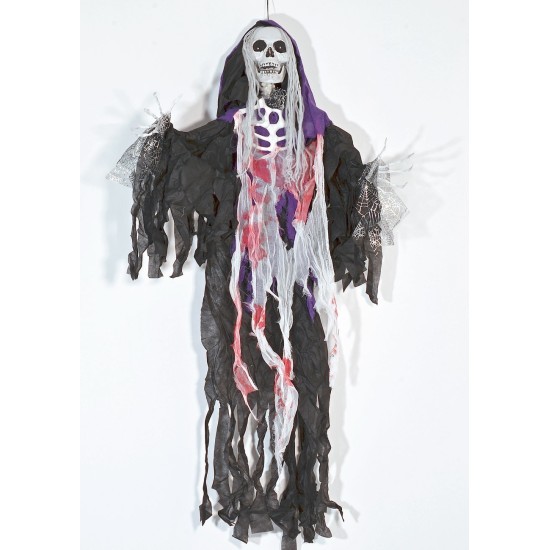 Ghost monster hanger with lights and sound Halloween h 160 cm