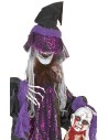 Monstruo fantasma con cabeza en mano luces y sonidos Halloween