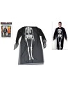 Vestito con scheletro per adulto Halloween