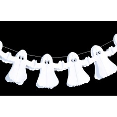 Festone con fantasmi per Halloween 2 mt. 2