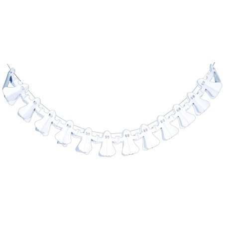 Festone con fantasmi per Halloween 2 mt. Mondo Presepi