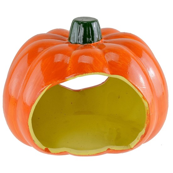 Calabaza portavelas para Halloween cm 18x15 h Mundo Pesebres