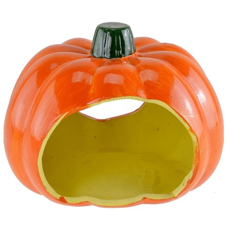 Zucca portacandele per Halloween cm 18x15 h