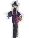 Monstruo fantasma con cabeza en mano luces y sonidos Halloween