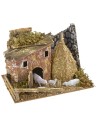 Ovile con pecore cm 20x14x13 h Mondo Presepi