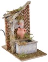 Fontana funzionante con brocca cm 10x15x17 h Mondo Presepi
