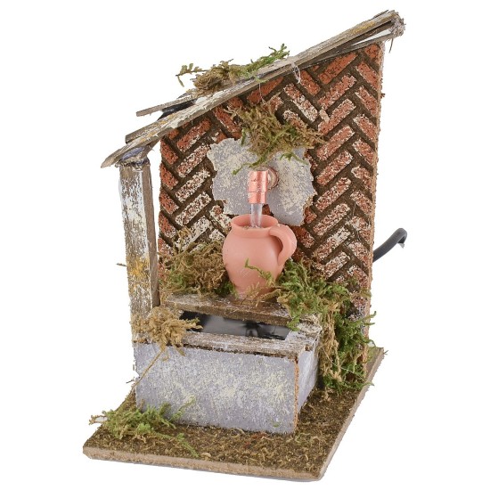 Fontana funzionante con brocca cm 10x15x17 h