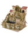 Paesaggio con cascata cm 24x21x25 h Mondo Presepi